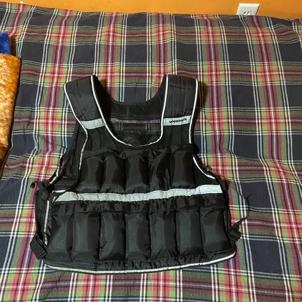 Training weight vest